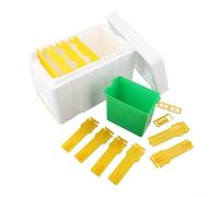 Yhenlovtt Scatola di accoppiamento delle api per allevamento di api regine per - Mini strumento portatile per la raccolta del miele e l'impollinazione del giardino per - Design in legno di cedro