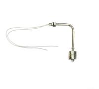 Yhenlovtt Sensore di livello dell'acqua del serbatoio dell'interruttore a galleggiante in acciaio inossidabile tipo L per piscina, resistente 304 e 316L, 0-220 V AC/DC, corsa 10 mm, opzioni di