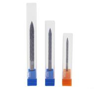 Yhenlovtt Set di 3 punte per trapano in metallo duro per riparazione pneumatici, 3 mm/4,5 mm/6 mm, per auto, camion, moto, utensili per tagliare fili di acciaio legato duro con scatole di plastica