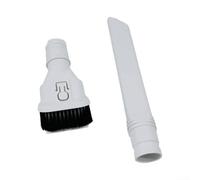 Yhenlovtt Set di accessori per aspirapolvere con testa piatta e bocchetta a lancia per V9, per la pulizia profonda di tastiere, finestre, finestre, interni auto, colore bianco