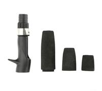 Yhenlovtt Set di maniglie e mulinello per la riparazione della canna da pesca in EVA, leggero, fai da te, ricambio per esche, ghiaccio, zattera e costruzione di canne, materiale ad alta densità, da