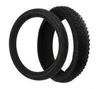 Yhenlovtt Set di pneumatici e camera d'aria per bici da 20 x 4,0/4,9 pollici, in gomma resistente, pieghevole, per mountain bike, neve e biciclette elettriche, compat (camera d'aria + pneumatico)