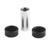 Yhenlovtt Set per bicicletta, diametro esterno montagna 8 mm, tubo in alluminio con boccola posteriore da 12 mm, cuscinetto in gomma per sospensione bici (30 mm)