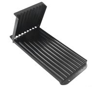 Yhenlovtt Shing Boilie - Baitmaker da tavolo con base lunga, rullo per esche in ABS per esche da 8-20 mm, strumento nero per esche fai da te (16 mm)