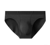 Yhenlovtt Slip da uomo doppio sacchetto traspirante morbido slip da uomo | Design a doppia tasca, separa l'anatomia, riduce la viscosità, traspirante, comfort quotidiano