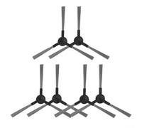 Yhenlovtt Spazzola laterale di ricambio per aspirapolvere robot per Nedis WIFIVCR001CBK WIFIVCB01, materiale in plastica e nylon, 3/5 paia (3 paia)