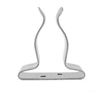 Yhenlovtt Staffa a molla in acciaio inossidabile per gancio e remo, confezione da 2 clip di montaggio antiruggine per kayak, yacht e Fis