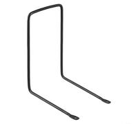 Yhenlovtt Staffa per cestino bici con supporto fisso a forma di L per ebike, scooter, misura regolabile per manubri da 50 mm, compatibile con portapacchi anteriore (5 pezzi)