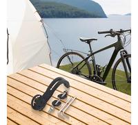 Yhenlovtt Staffa per luce forcella anteriore per bicicletta, supporto pieghevole in plastica per avere compatibile e altri Magicshine per luci