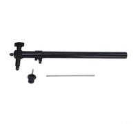 Yhenlovtt Strada in lega di alluminio per bicicletta, strumento di allineamento leva doppio comando per leva del cambio e freno regolazione in altezza e orizzontale, sinistra R (nero)