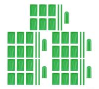 Yhenlovtt Strisce antiscivolo in silicone per Cyc per la maggior parte dei supporti in silicone con 5 supporti per telefono verdi compatibili per bici da 10 x 5 x 3 cm (è verde)