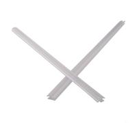 Yhenlovtt Striscia di ricambio per porta della doccia, deflettore d'acqua in PVC trasparente da 50 cm, adatta per pannelli in vetro da 6/8/10/12 mm, per un facile taglio per adattare, perdite per