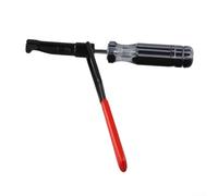 Yhenlovtt Strumento di regolazione del dado di bloccaggio della valvola in acciaio inox, chiave a bussola scanalata da 10 mm, con attacco da 1/4", per manutenzione motore auto