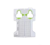 Yhenlovtt Strumento di regolazione del tacchetto della bicicletta e sincronizzazione precisa su strada per la misurazione Keo per pedalare la postura del piede (FIT -SL)