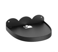 Yhenlovtt Supporto da parete Echo Dot con gestione dei cavi integrata, struttura in ABS per un posizionamento sicuro e intelligente degli altoparlanti, design salvaspazio in casa o in ufficio (nero)