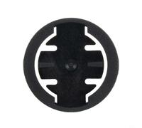 Yhenlovtt Supporto per computer da bicicletta per avere fotocamera e luce anteriore in ABS nero (supporto leggero)