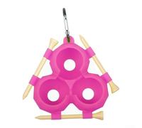 Yhenlovtt - Supporto protettivo Sfere 3 per accessori Ball Cover Avere Moschettone Clip Compact Storage Tees per Sleeve Plus Silicone (VIOLA)