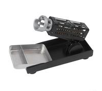 Yhenlovtt Supporto regolabile per saldatore con spugna di pulizia, stazione di supporto ad angolo di sollevamento per HS01-BC2, supporto per pulizia punta base per strumenti di saldatura