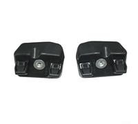 Yhenlovtt Supporto staffa paraurti anteriore, per coppia di fermi in plastica nera resistente, sostituzione diretta per modello Y 2020-2021, sinistra e destra