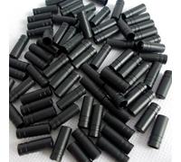 Yhenlovtt Tappi da 4 mm per Shifter 100 pezzi in acciaio per cavi del cambio in plastica e bicicletta 5 mm più punte terminali del cavo del freno, puntali per bici da strada e montagna (4 mm)