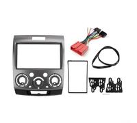 Yhenlovtt Telaio di navigazione compatibile con Expedition Everest e BT-50 Car Stereo DVD CD modificato pannello facciale ABS nero (con cablaggio)