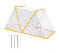 Yhenlovtt Tenda isolante trasparente pieghevole per piante, struttura per ortaggi, con protezione per orti e orti resistenti alle intemperie (493822 cm)