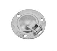 Yhenlovtt Titolo: Maniglia rotonda ad anello a filo, maniglia da pavimento in acciaio inox da 50 mm per armadi, porte, cantine, loft, barche, applicazioni marine e yacht