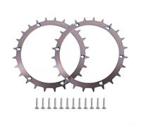 Yhenlovtt Tosaerba in acciaio inox Ego Spikes Trazione per Bosch Indego Plus Xs Robot Falciatrice Ruota 300 350 400 M700 Heavy Duty Prato per Aggiornamento Aumenta Grip Plus Prato