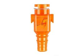 Yhenlovtt Valvola di ritegno per tubo di drenaggio del condizionatore d'aria, flusso in PVC, previene il riflusso intasamento degli insetti, ID 21 mm compatibile con unità AC, arancione