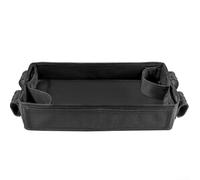 Yhenlovtt Vassoio per passeggino Wonderfold Wagon W1 W2 W4, compatibile con Wagon Adaptation Utility Series, vassoio da viaggio in tessuto Oxford con tasche in rete (grande) (L)