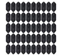 Yhenlovtt Wpc Plus - Fissaggi in polietilene ad alta resistenza con spaziatura uniforme Wea Composite Decking Clips 100 pezzi invisibili per elementi di fissaggio