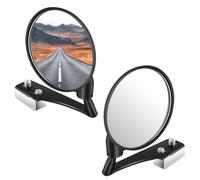 Yheonver 1 Set di 2 Specchietti Retrovisori per Auto Specchietto Convesso Laterale per Auto Specchio Retrovisore per Auto Circolare Grandangolare, 294957