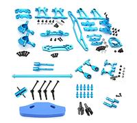 Yheonver Kit di Accessori di Modifica in Metallo Bracci di Sospensione Set di Articolazioni dello Sterzo per TT02 TT-02 1/10 Parti di Aggiornamento per Auto RC,1