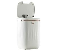 Yheonver Pattumiera intelligente da 20 litri, automatica, impermeabile, con sensore automatico, bidone della spazzatura per cucina, bagno, WC, bianco