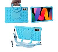YHFZR Cover per Alldocube iPlay 60 Lite, Silicone Resistente 360 Supporto Rotante Custodia Protettiva per Bambini per Alldocube iPlay 60 Lite 10,95 Pollici, Blu