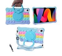 YHFZR Cover Silicone Resistente 360 Supporto Rotante Custodia Protettiva per Bambini per Teclast P50/Blackview Tab 16/Teclast T50/UMIDIGI A15 Tab Tablet 11 Pollici, Colorato