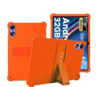 YHFZR Custodia Cover per DOOGEE Tab G6+ Tablet 11 Pollici, Ultra Leggero Protettiva Cover in Silicone con Supporto per Bambini per DOOGEE Tab G6+ Tablet 11 Pollici, Arancia