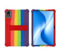 YHFZR Custodia Cover per DOOGEE U12 Tablet 12 Pollici, Ultra Leggero Protettiva Cover in Silicone con Supporto per Bambini, Colorato