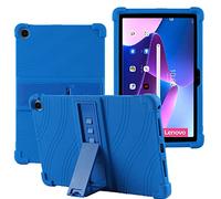 YHFZR Custodia Cover per Lenovo Tab M10 Plus 3rd Gen 10,6 2022, Ultra Leggero Protettiva Cover in Silicone con Supporto per Bambini per Lenovo Tab M10 Plus 3rd Gen 10,6'' TB-125/128FU, Blu