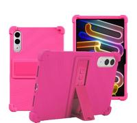 YHFZR Custodia Cover per Lenovo Xiaoxin Pad Pro GT 11,1 Pollici 2025 TB710FU, Ultra Leggero Protettiva Cover in Silicone con Supporto per Bambini, Rose