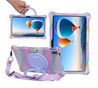 YHFZR Custodia Cover per OUKITEL OT6 Tablet, Silicone Resistente 360 Supporto Rotante Custodia Protettiva per Bambini per OUKITEL OT6 Tablet 10,1 Pollici, Colorato-A