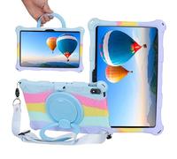 YHFZR Custodia Cover per TCL Tab 10L, Silicone Resistente 360 Supporto Rotante Custodia Protettiva per Bambini per TCL Tab 10L 10,1 Pollice, Colorato