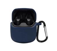YHFZR Custodia per JBL Tour PRO+, Cute Custodia Protettiva in Silicone Case Cover per JBL Tour PRO+ con Cinturino ad Anello, Blu