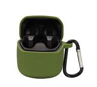 YHFZR Custodia per JBL Tour PRO+, Cute Custodia Protettiva in Silicone Case Cover per JBL Tour PRO+ con Cinturino ad Anello, Verde
