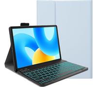 YHFZR Tastiera Custodia per OnePlus Pad Go/OPPO Pad Air 2, [Italiana Layout] 7 Colori Backlit Tastiera Wireless Con Custodia Protettiva Per OnePlus Pad Go/OPPO Pad Air 2 11,35 Pollici, Blu