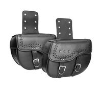 YHGGDN Borse Sella Posteriore Borse Laterali Moto Per Harley Per Sportster XL883 XL 883 Per Yamaha Per Suzuki Borsa Portabagagli Laterale Attrezzo Portaoggetti Borsa Bagagli Laterali Moto