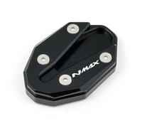 YHGGDN Supporto per Cavalletto Laterale per Moto per Yamaha NMAX 125 155 Nmax 160 N-Max 155 2020-2024, Piastra di Supporto per Cavalletto Laterale Moto Piastra Estensione Cavalletto(Nero)