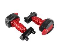 YHGGDN Tamponi Paratelaio per Moto per Kawasaki Z750 Z 750 2007 2008 2009 2010 2011 2012 2013 Protezione per tamponi di Protezione per Telaio(Rosso)