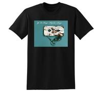 YHGsed233 T Shirt Popular Songs Vinyl CD Cover Black L