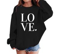 YHHRJAI Felpa Top per Ragazze Carino Stampato Maniche Lunghe Felpe Casual Girocollo Autunno Inverno Pullover Top Bambini Polsini a Costine Vestibilità Larga Pullover Maglione Scuola Caldo Teen Girl
